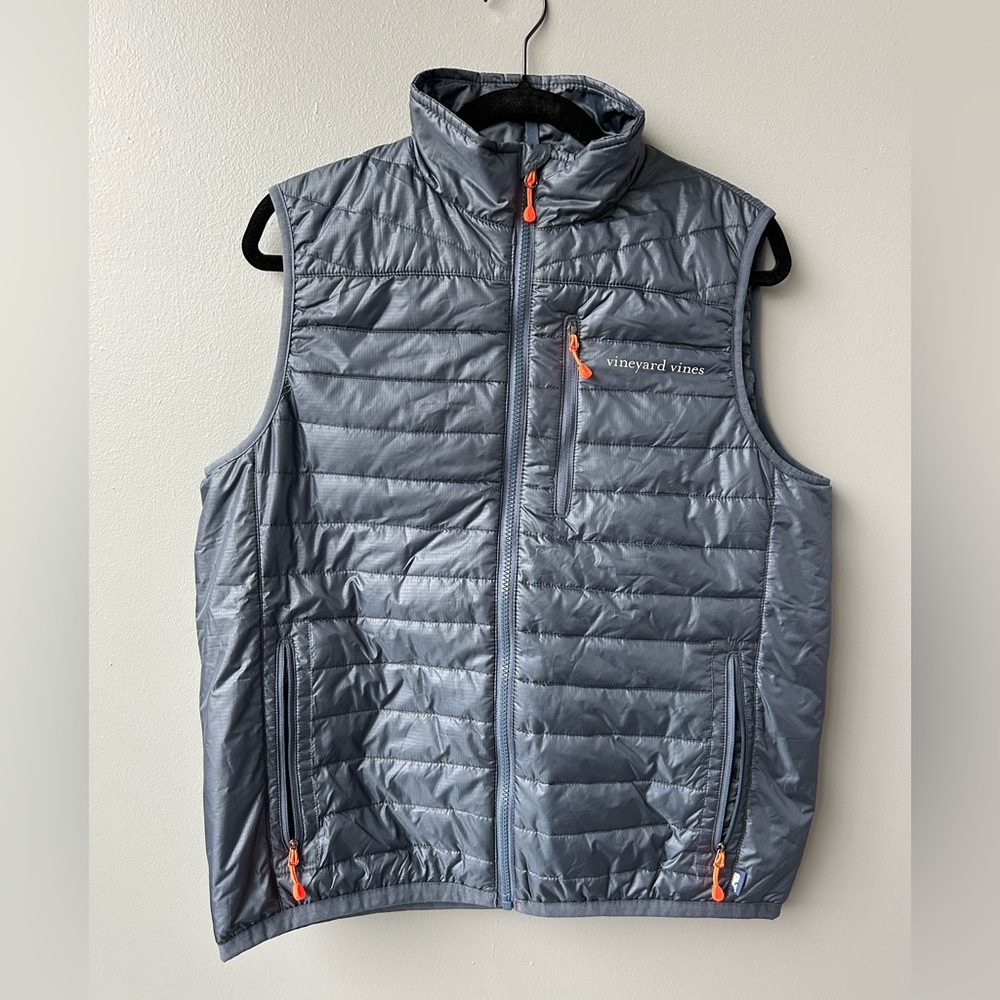 Men’s Navy Vineyard Vines Puffer Vest